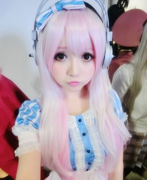 clive sheppard add super sonico cosplay image