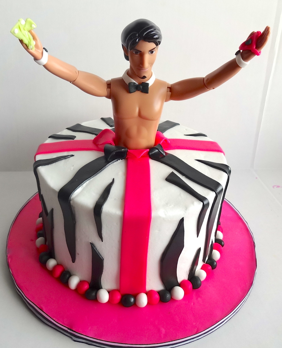 dan renninger add male stripper cake photo