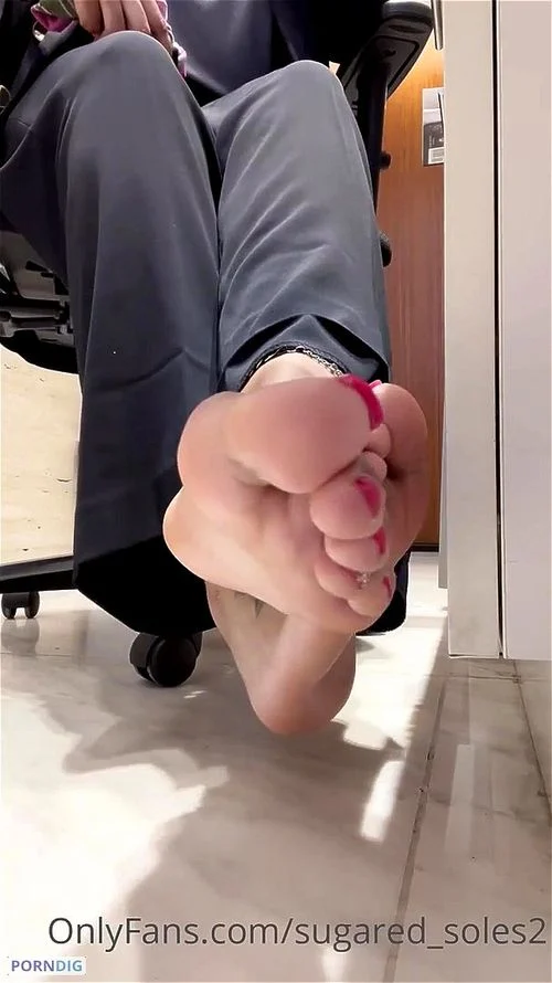 ashley comeaux add office foot porn photo