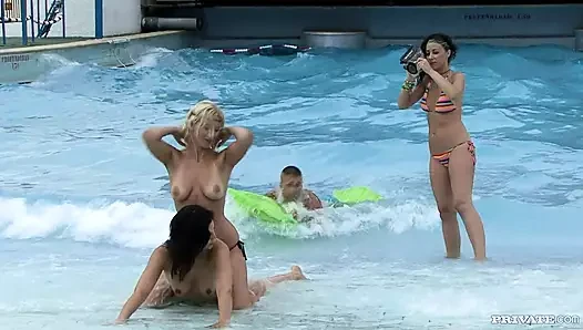 audrey adda add naked at water park image