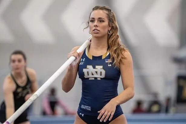 cindy collard add sexy pole vaulter photo