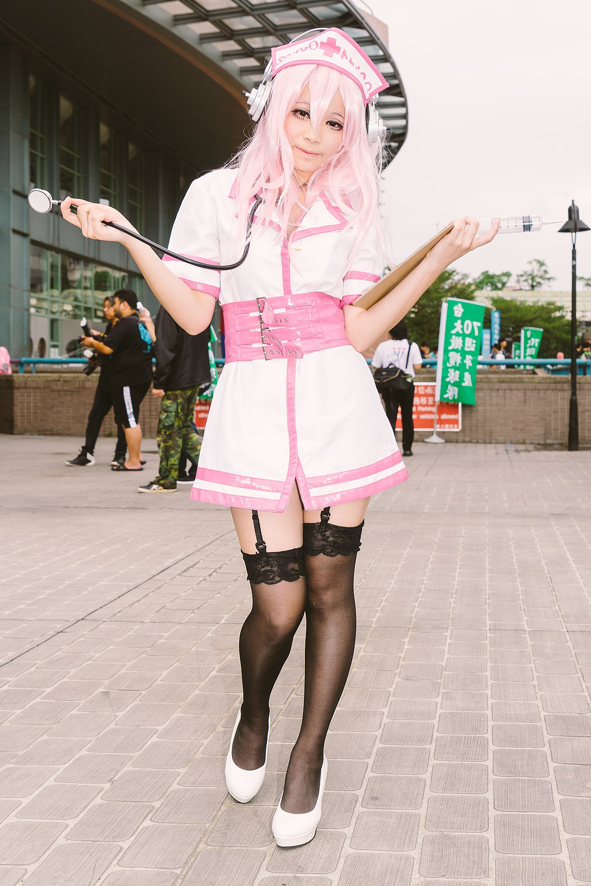 bob filoramo add super sonico cosplay photo