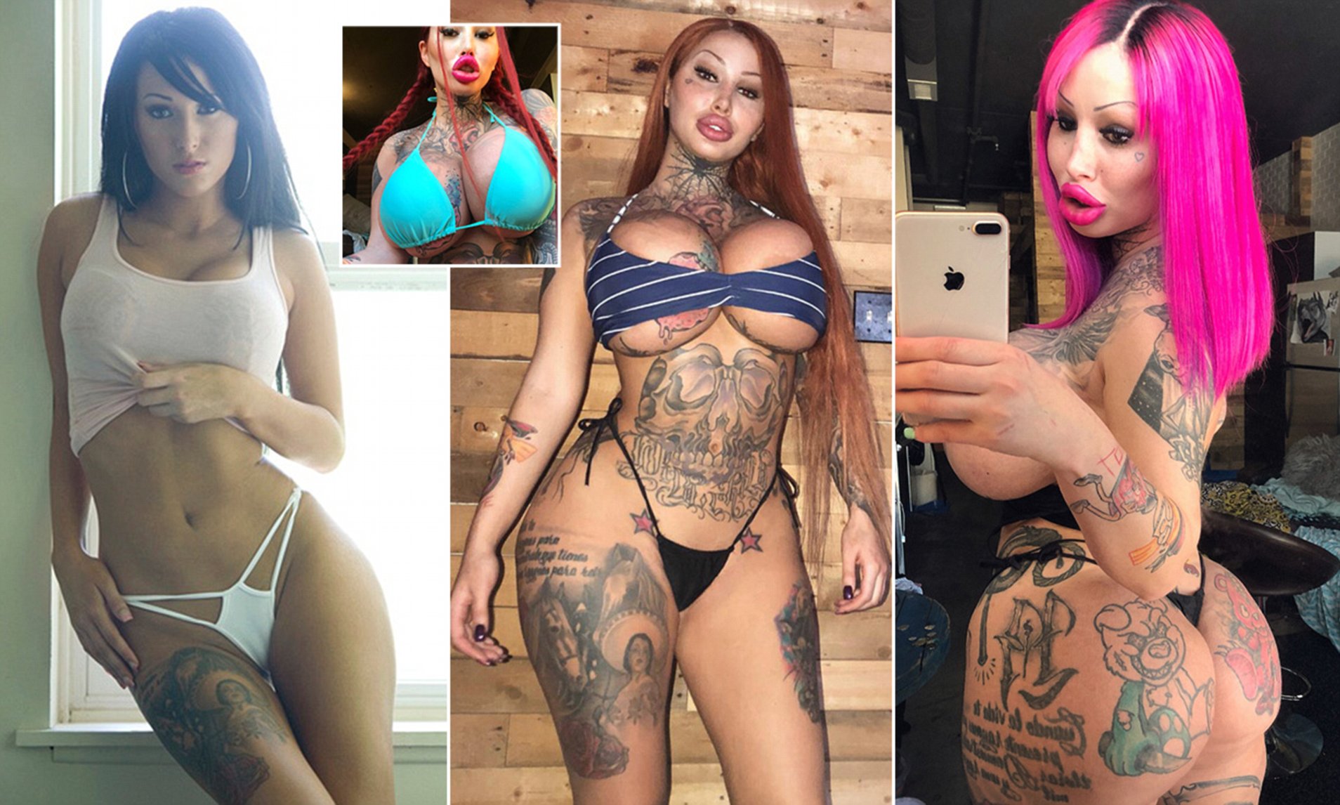 amandeep sehra add tattooed fake tits photo