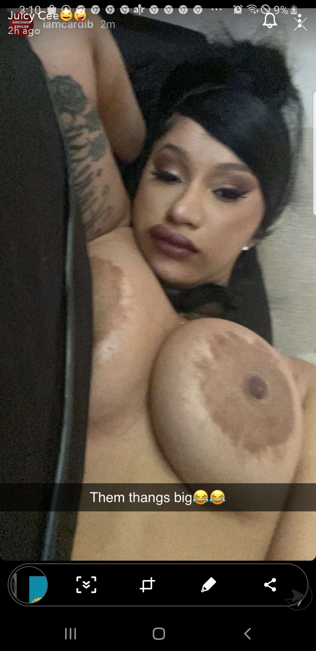 darla sayers add cardi b pussy photo