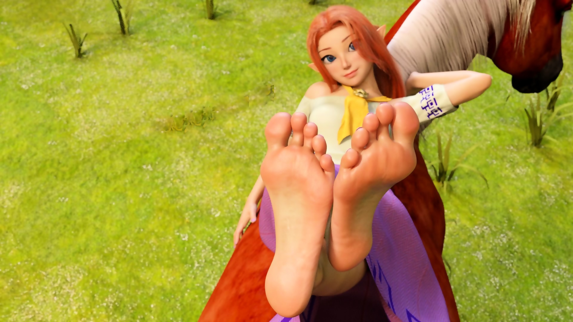 borgny haraldsdottir add 3d animated footjob image