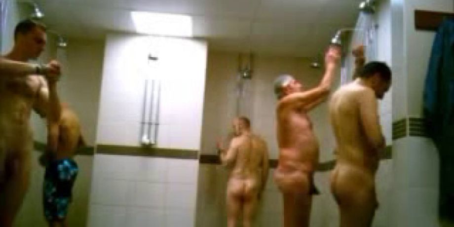 adam capek add public shower erection photo