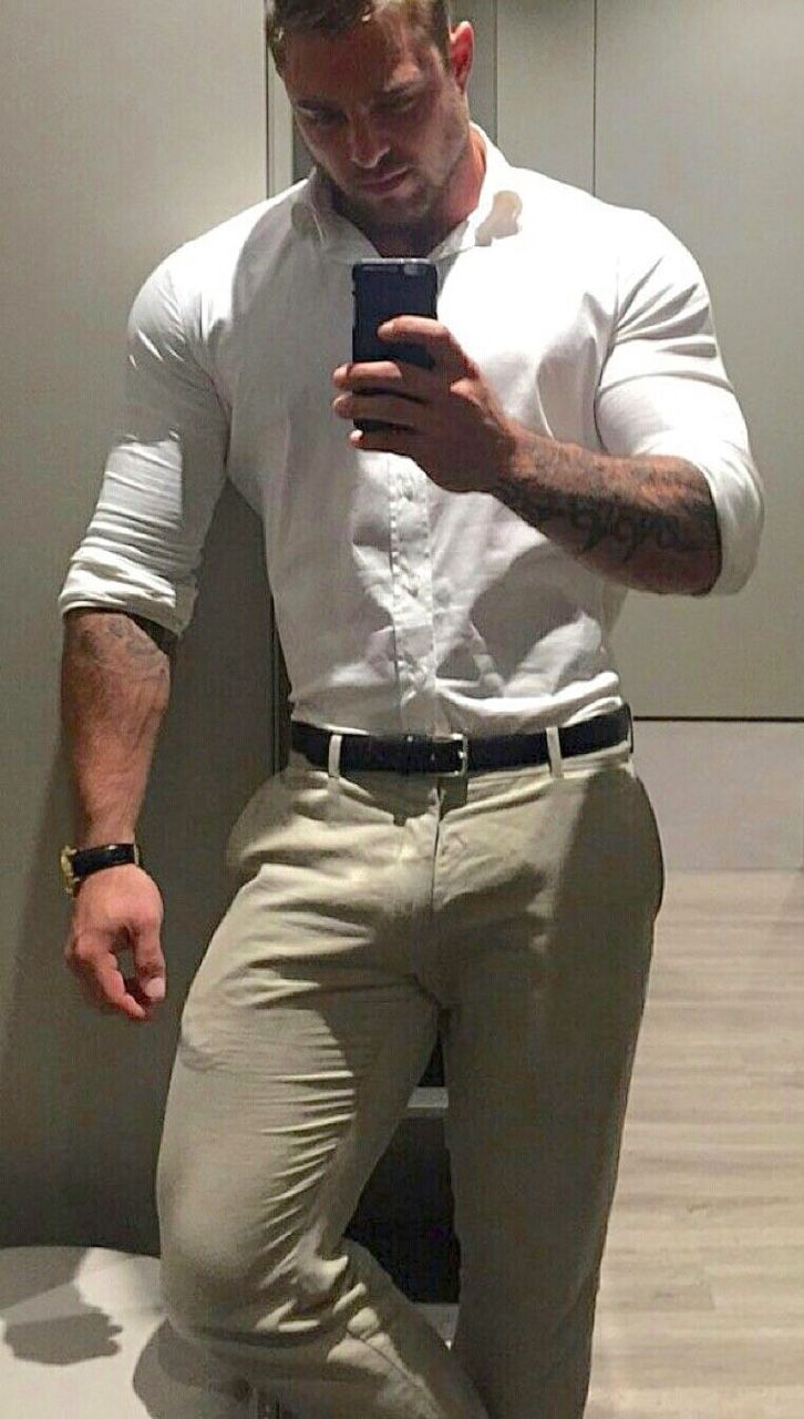 angel borrego add public man bulge photo