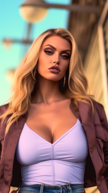 charles krenz add blonde natural big tits photo