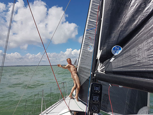 christina hilaire add naked sailing photo