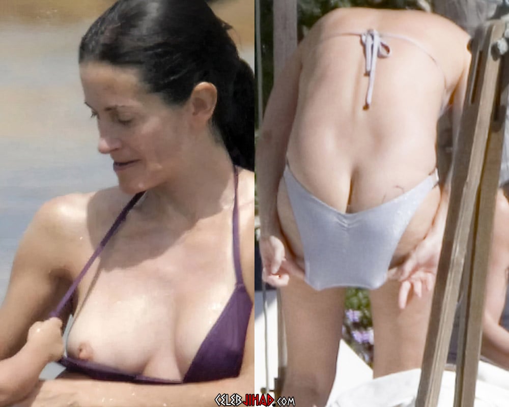 bryon hawke add courteney cox nip slip photo