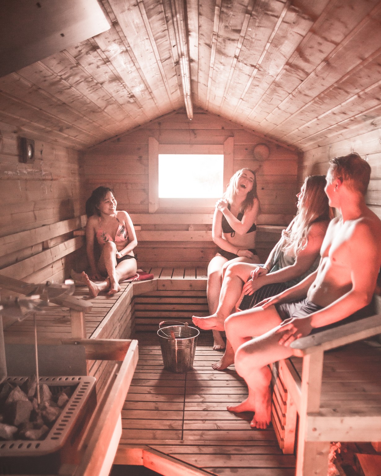 david ricketts add nude sauna group image