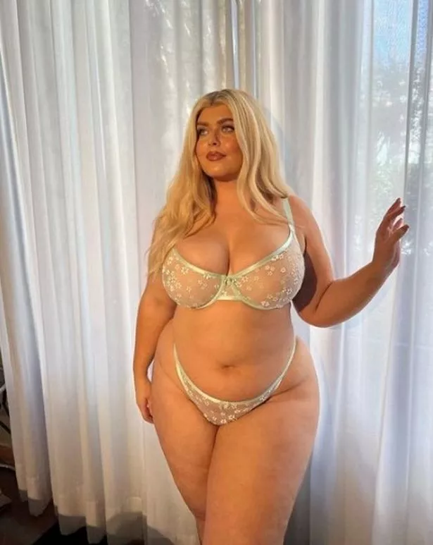 claudia rosario add bbw panty tease photo