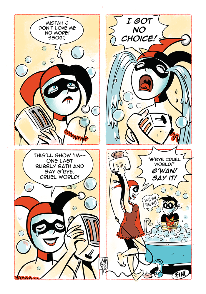 dewi hutapea add harley quinn cartoon naked image