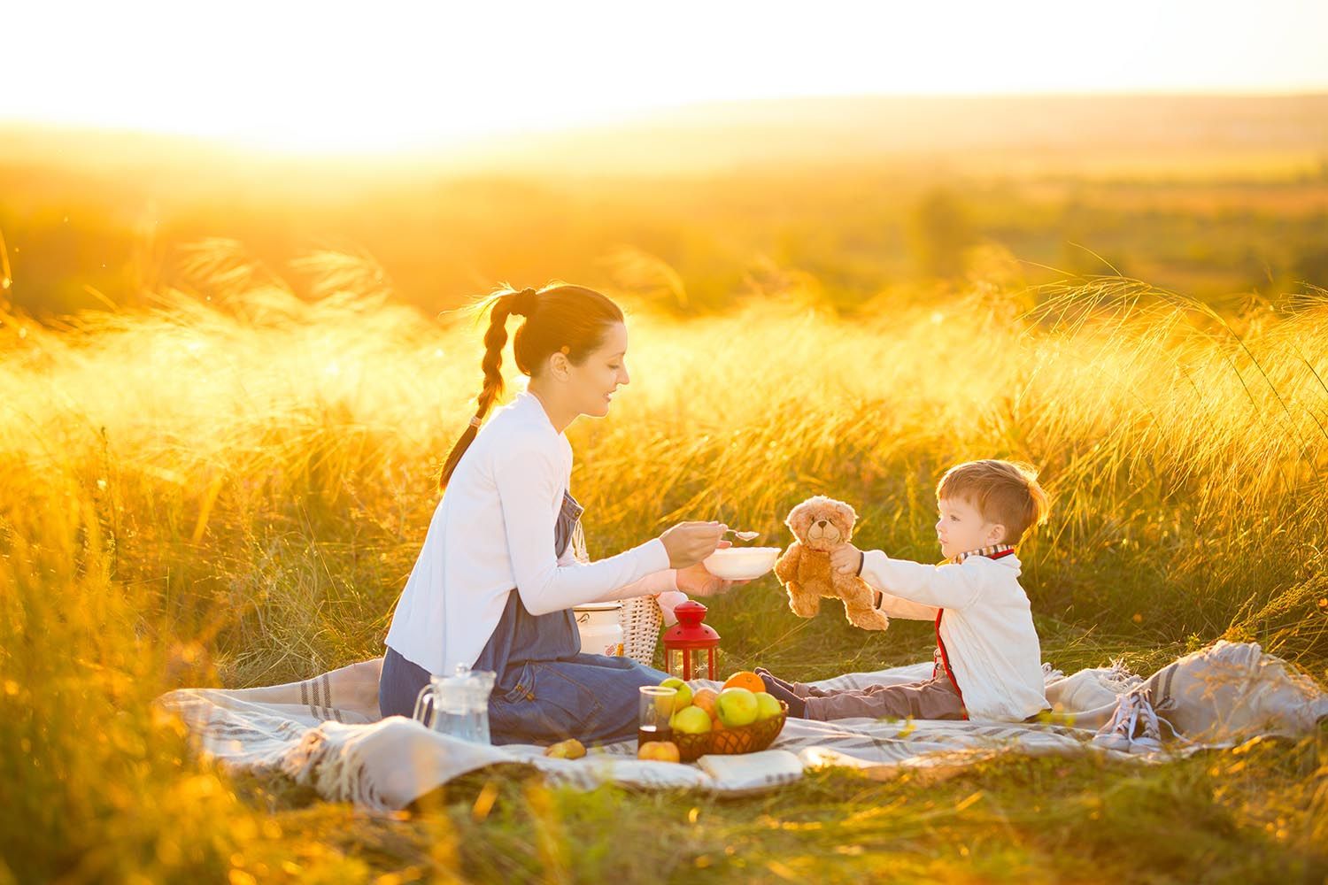 al bolin add bokeh japanese mom and son image