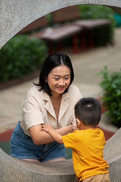 christy unruh add bokeh japanese mom and son photo