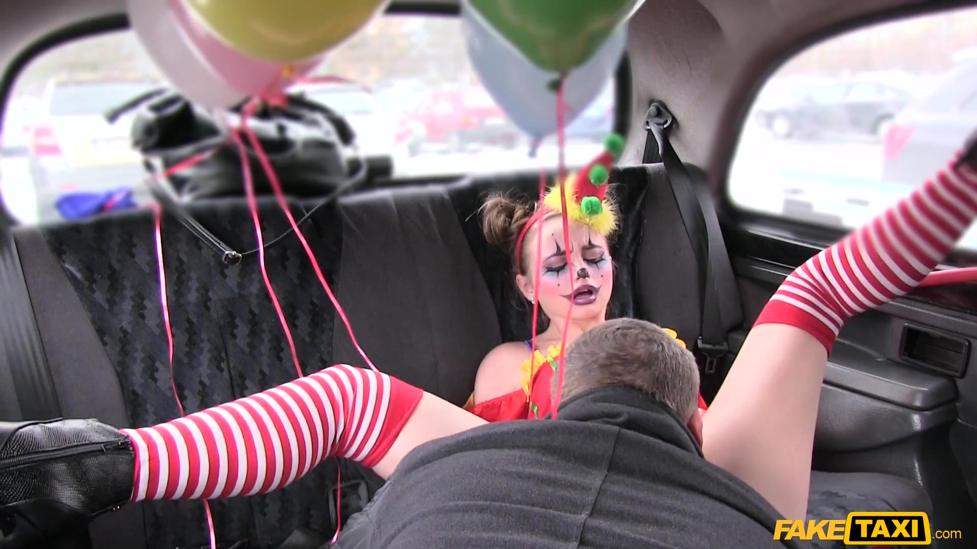 connie chu add fake taxi clown image