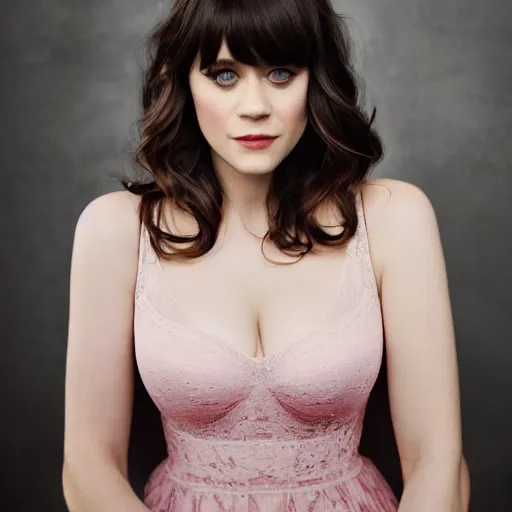 andrew abah add zooey deschanel breasts photo