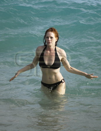 alyssa banta add marg helgenberger in a bikini photo