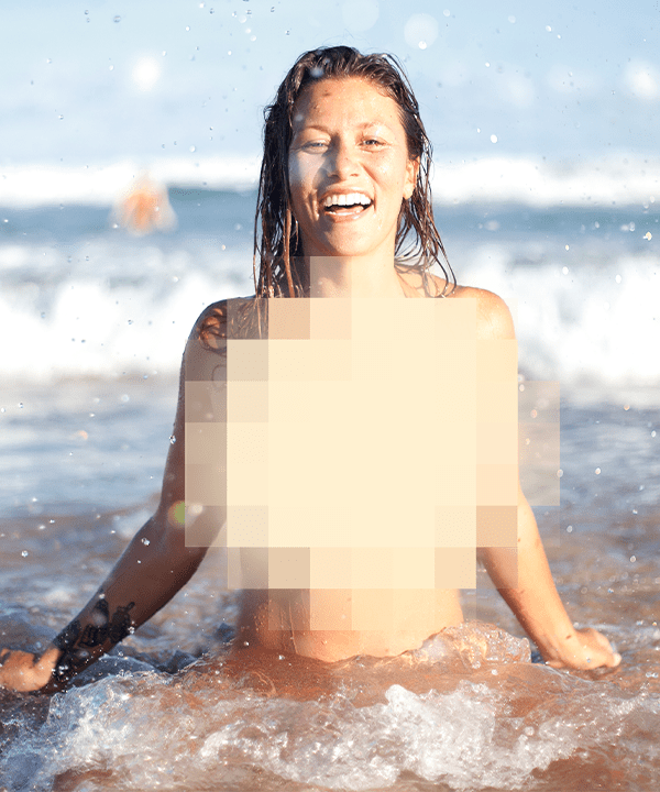 cesar plaza add naked on a nude beach image