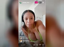 cris alug add nipple slip ebony photo