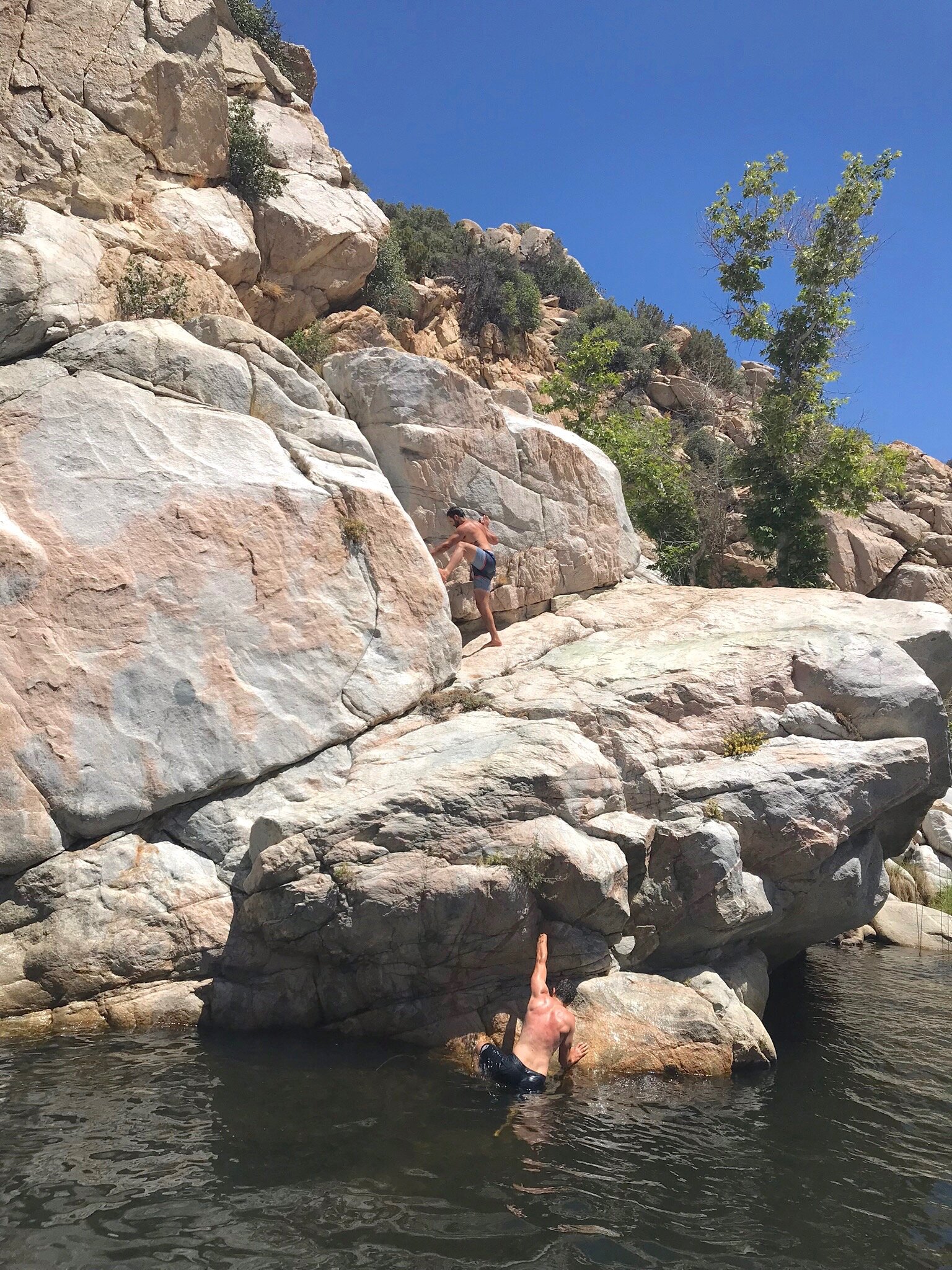 anandi sarkar add nude cliff jumping photo