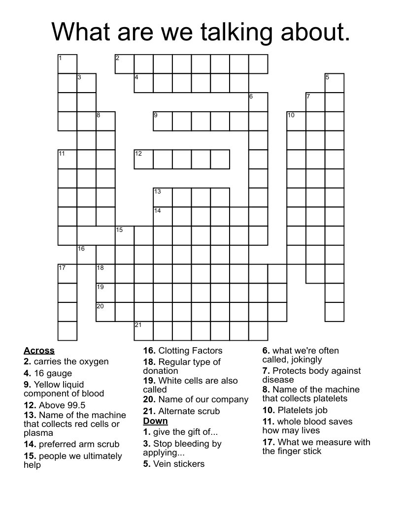 dan dieter add our bodies need 20 crossword photo