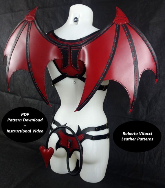 christopher change add sexy demon cosplay photo