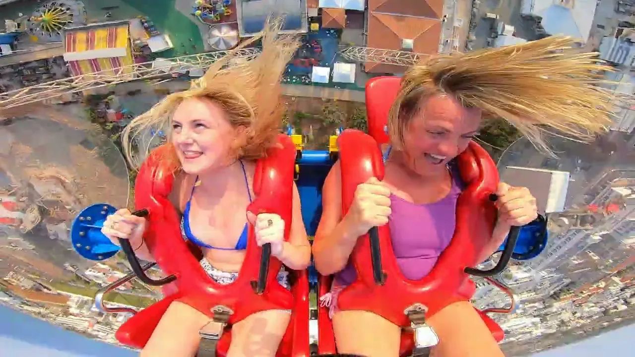 dawn arnett add slingshot ride nipple slip photo