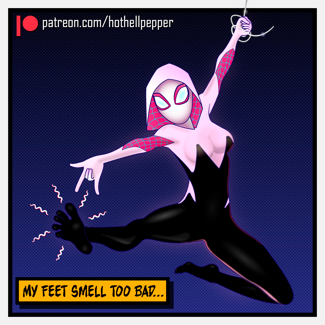 carol seeliger add spider gwen feet porn image