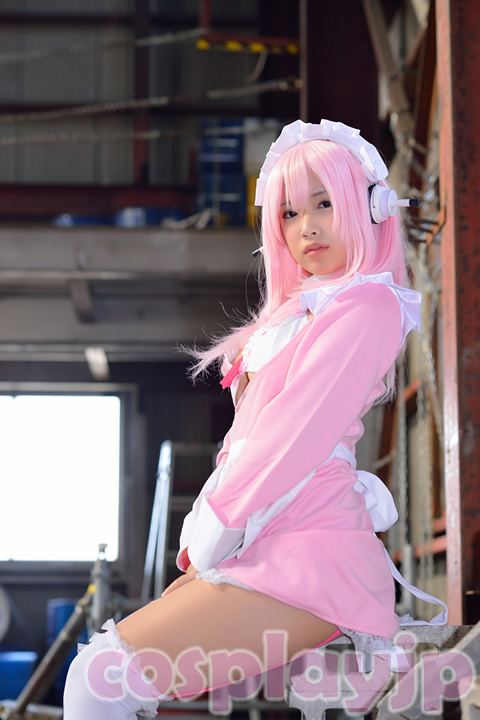 ashiq ali bajwa add super sonico cosplay photo