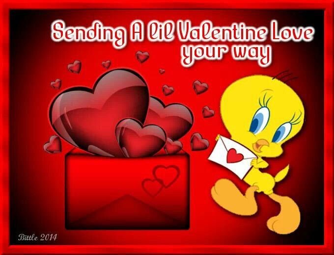 amanda lawrance add tweety valentine image